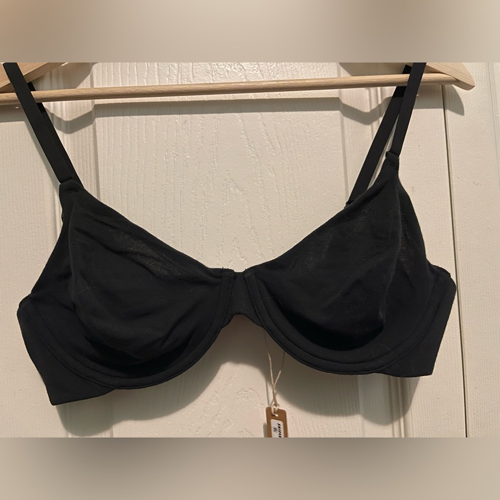 Skims Cotton Jersey Underwire Bra
